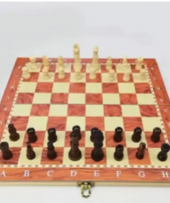 AJEDREZ MADERA 40 X 40 CM