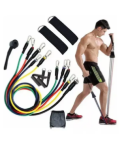 Set (5) Banda Resistencia c/bolso Silicona